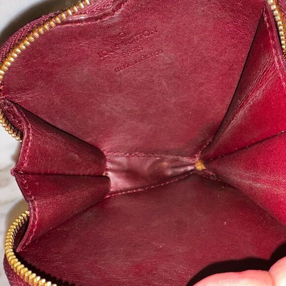 LOUIS VUITTON Vernis Leopard Coeur Heart Coin Purse - Picture 5 of 9